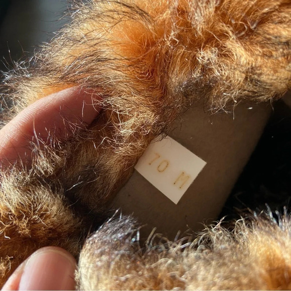 Maxine of Canada Genuine Fur Suede  Leather Square Toe Foldover Boots - Picture 11 of 15